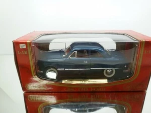 MIRA 6250 FORD COUPE 1949 - BLUE METALLIC 1:18 - GOOD IN BOX - Imagen 1 de 8