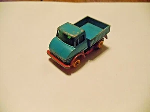 ALTER VINTAGE DIE CAST SPIELZEUGAUTO LKW LESNEY MATCHBOX # 49 UNIMOG LKW - Bild 1 von 3