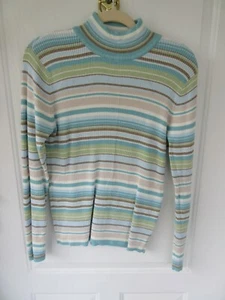 Croft & Barrow Damen Lge. Strick Mock Rollkragen Top - Bild 1 von 3