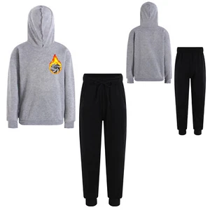 Kids Girls Boys Tracksuit Hiking Sportswear Running Sport Suit Cycling Hoodie - Picture 1 of 83