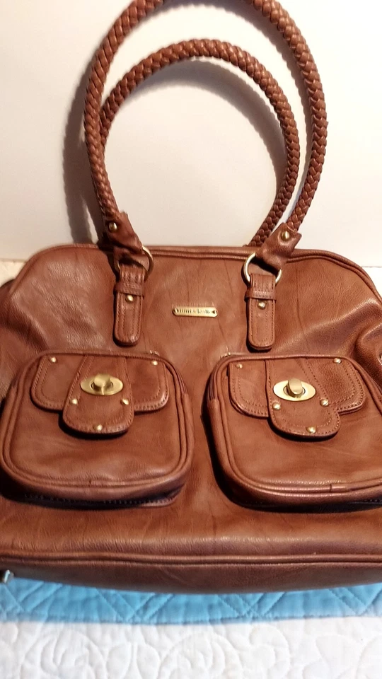 Bolso de Pañales Convertible Timi & Leslie con Pequeño Monedero a Juego Color Marrón Usado Foto 1 de 4