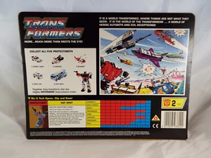 TRANSFORMERS GENERATION 1, G1 AUTOBOT PARTS HOT SPOT TECH SPEC - Picture 1 of 1