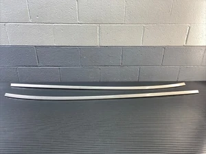 2010-2017 BMW 535i GT F07 Right & Left Roof Trim Molding Silver OEM *NOTE🔩 - Picture 1 of 15