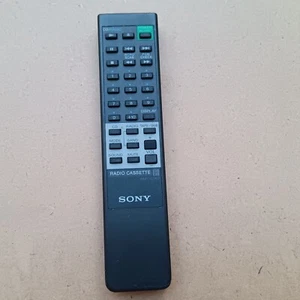 Sony Control Remoto RMT C767 Genuino CD Radio Cassette Sintonización Banda Cinta Audio Usado #683 - Imagen 1 de 3