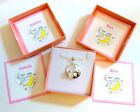 I Love You To The Moon And Back Necklace Christmas White Gift Box & Card