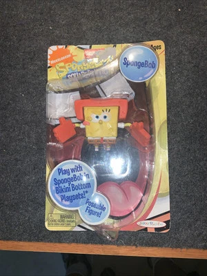 Figura Posable Karate Bob Esponja Pantalones Cuadrados Jakks Pacific Nickelodeon 2010 Foto 1 de 2