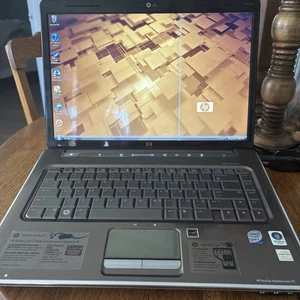 HP Pavilion DV5-1235dx Notebook Intel Core 2 Duo T6400 2 GHz 2 GB For Parts AsIs - Picture 1 of 9