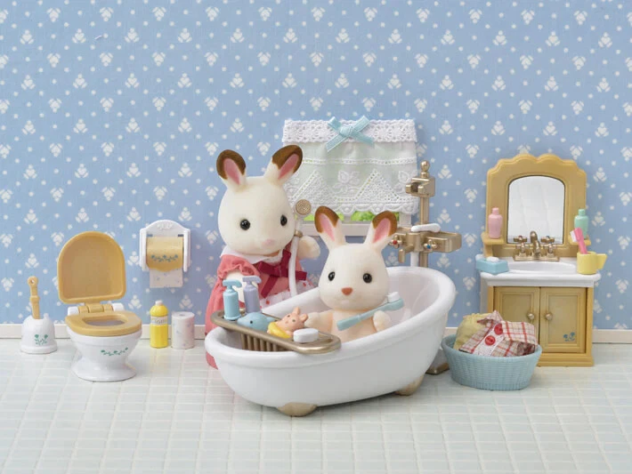 Calico Critters Country Bathroom Set CC1748 Sylvanian Families