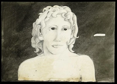 Neue Figuration. Bleistift-Zeichnung Wolfgang GABLER (1929-2000 D), handsigniert - Bild 1 von 3