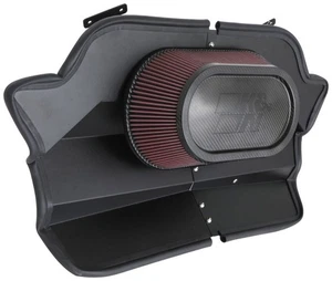K&N 63-3120 High-Flow Air Intake System for 2020–2026 Chevrolet Corvette C8 6.2L - Picture 1 of 9