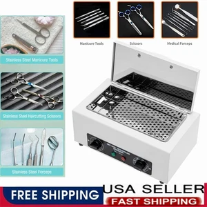 Esterilizador de calor seco gabinete autoclave lupa tatuajes desinfección máquina de salón - Imagen 1 de 14