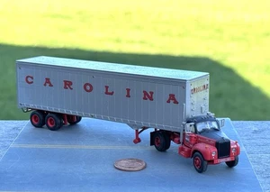 Athearn Carolina Semi Truck 50’s Mack B Tractor Trailer HO Scale 1/87 - Bild 1 von 4