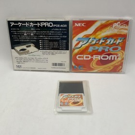 PC Engine Arcade Card Pro CD Rom2 NEC PCE From Japan