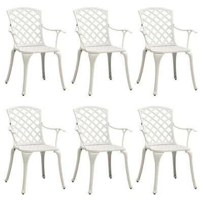 Juego de comedor exterior de 5 piezas en bronce, negro o blanco vidaXL Foto 1 de 4