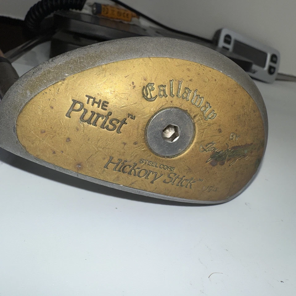 Callaway “The Purist” Tony Manzoni Hickory Stick Putter 33.5" Men's Right Hand - Image 1 of 4