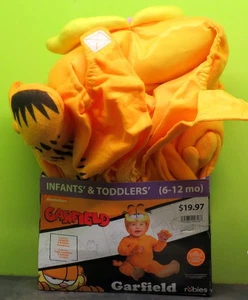 Garfield Säugling Halloween Baby Kleinkind Kinderkostüm 6 - 12 Monate - Bild 1 von 1