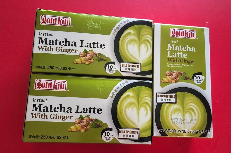 Gold Kili Instant Matcha Latte Smooth & Creamy 2 Boxes BBD 13sep22 Fast Ship