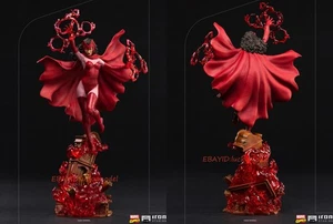 Iron Studios Scarlet Witch Wanda Marvel Comics Ver Art Scale 1/10 Statue INSTOCK - Picture 1 of 12