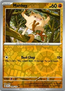 Mankey Common SV08: Surging Sparks 098/191 NM - Picture 1 of 2