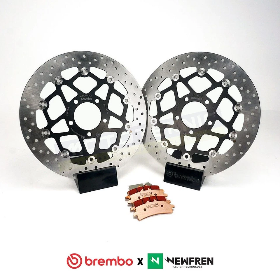 Brembo Front Brake Discs Newfren TS1 Pads Aprilia RSV4 1000 Factory APRC R 11-14 - Image 1 of 1