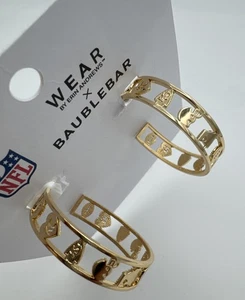 Neue Kansas City Chiefs Gold Creolen (Baublebar) - Bild 1 von 4