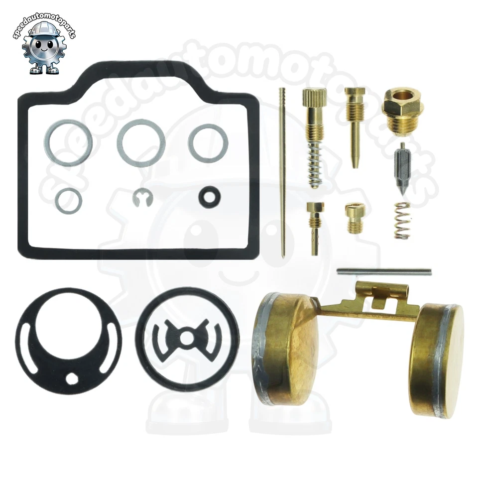 Carburetor Rebuild Kit with Float for Honda CA77 Dream Touring 305 Stock-US Foto 1 de 4