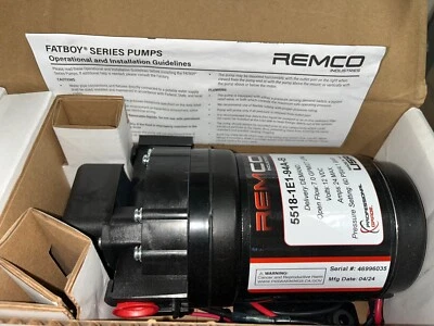 Насос спроса Remco Fatboy 7,0 галл/мин, 12 В постоянного тока - Изображение 1 из 2