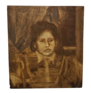 Linda Kolar Oil Portrait Painting - Picture 1 of 3
