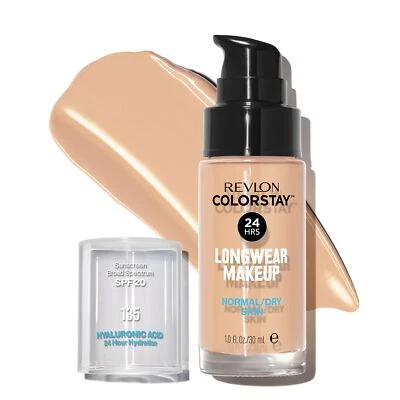 Revlon ColorStay Liquid Foundation for Normal Dry Skin 1 Fl Oz SPF 20 24HR Wear - Image 1 of 4