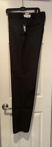National Patrol Mens Black Polyester Pants Style 3000 Size 38R Unhemmed NWT - Picture 1 of 13