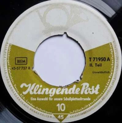 Various - Klingende Post 10 7" Mixed Promo Smplr Vinyl Schallplat - Bild 1 von 2