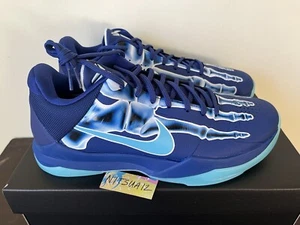 HJ4303-400 Nike Zoom Kobe V 5 Protro X-Ray Sz 10.5 Royal Blue Glow In The Dark - Picture 1 of 6