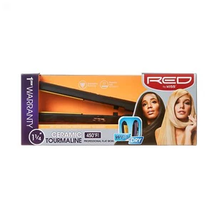 RED by KISS Flat Iron Professional Ceramic Tourmaline Professional Hair - Picture 1 of 7