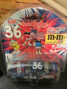 2002 NASCAR car 1/64th Ken Schrader #36 M&Ms Team Caliber #27 - Picture 1 of 3