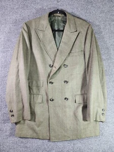 Cappotto tuta doppiopetto Cambridge Shoppe South Carolina vintage anni 60 40L - Foto 1 di 10