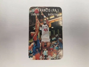 MS20 St. Francis (PA) College 1988/89 Men's Basketball Pocket Schedule - Picture 1 of 2