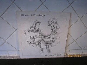 1982 Arlo Guthrie/Pete Seeger "Precious Friend" 2-LP Warner Bros VINYL EXC - Picture 1 of 1