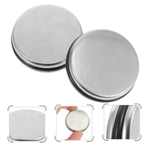 2 Pcs Flip Plug Bathroom Drain Sink Cover Rotatable Sealing Plugs Flipping Caps - Picture 1 of 12