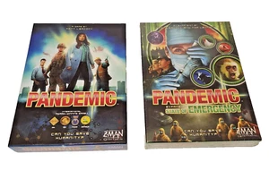 Pandemic Board Games By Z-Man Game (Set of 2 games) 2-4 players- Ages 8+ (New) - Picture 1 of 5
