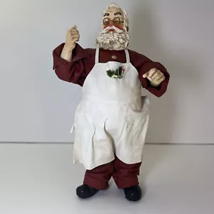 Clothtique Possible Dreams Santa's Cuisine Chef 1991- Missing Table, Accessories - Picture 1 of 7