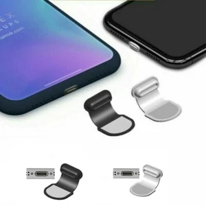 Anti Dust Cover Plug Silicone Charging Port 12 11 SE XS Type C New iPhone 13 for - Picture 1 of 17