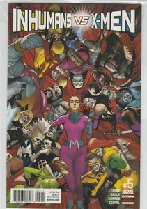 2017 MARVEL COMIC BD - INHUMAN VS X-MEN # 5 - Imagen 1 de 1