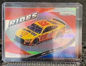 🔥 Joey Logano 2022 Prizm Racing RIDES Red/White/Blue Card # - 70🔥 - Picture 1 of 2