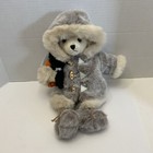 The Bearington Collection Iggy & Lou Bear With Penguin Plush 14” Stuffed Animal