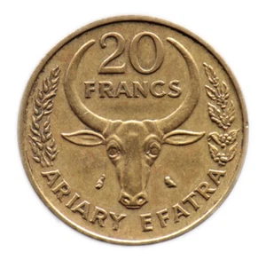20 FRANCS 1989 MADAGASCAR - Picture 1 of 2