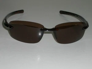 SUNCLOUD MOMENTUM BROWN POLAROID POLARIZED LENS SLEEK WRAP SUNGLASSES - Picture 1 of 9