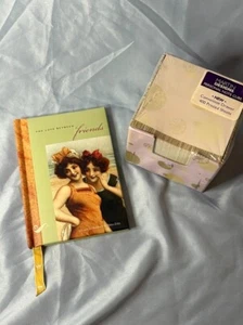 Hallmarks’ Book “The Love Between Friends”/New Martin Designs Notes Cube Bundle - Picture 1 of 9
