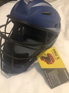 EASTON PRO X FÄNGERHELM ROYAL/SILBER SMALL S - Bild 1 von 24