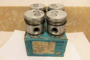 NOS 82.550mm MORRIS 2178cc OHV 1-1.5 Ton 2.2 Litre Diesel Eng. PISTONS SET +0.20 - Picture 1 of 5