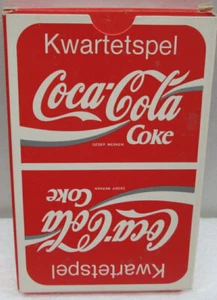 COCA~COLA GERMAN KWARTETSPEL PLAYING CARDS DECK - Picture 1 of 8